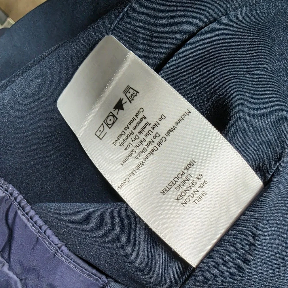 Eddie Bauer Travex Sport Coat Mens Sz 50R Navy Hybrid Light Puffer Vest Utility